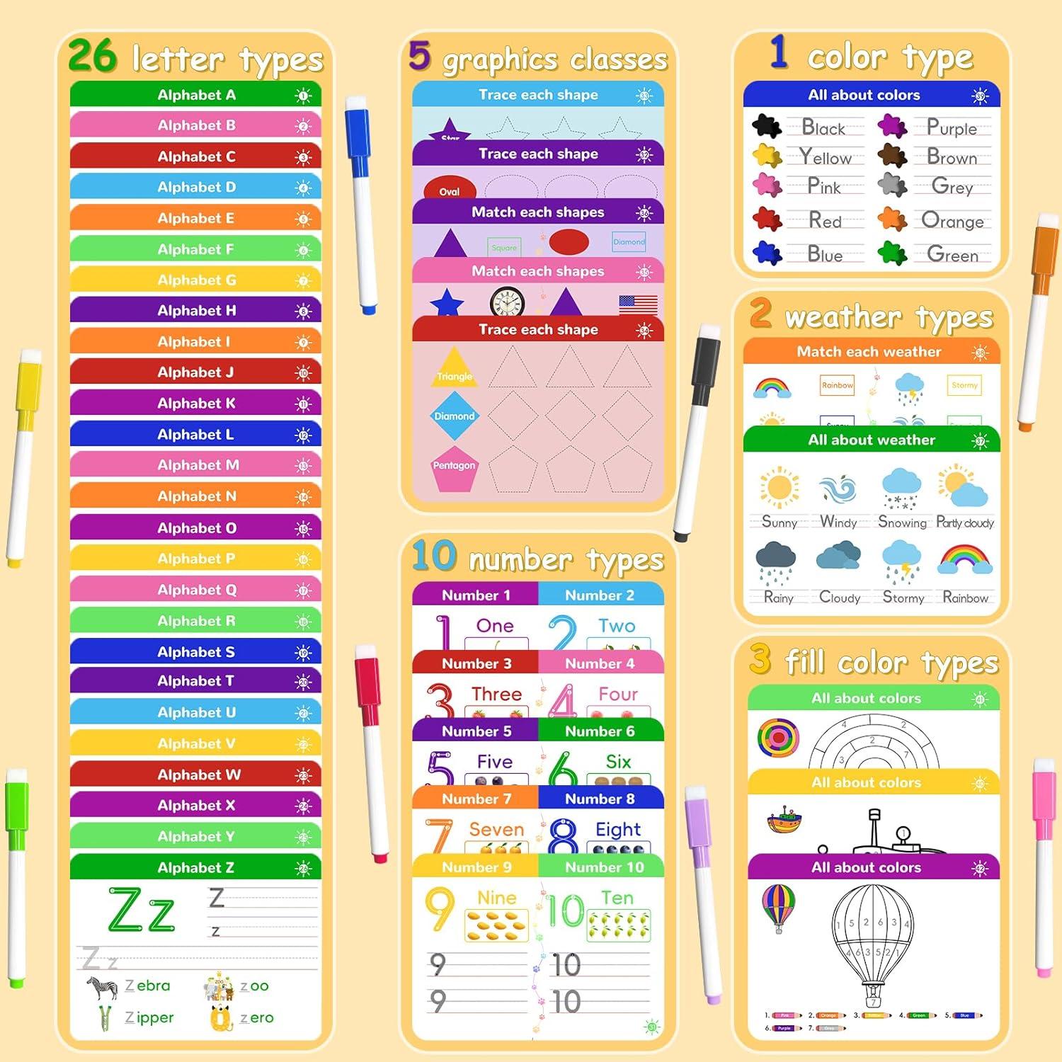 Cuaderno de Actividades Preescolares CKMOREL 27.94x20.32cm