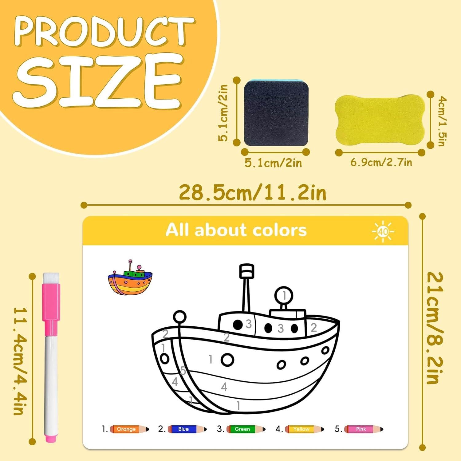 Cuaderno de Actividades Preescolares CKMOREL 27.94x20.32cm