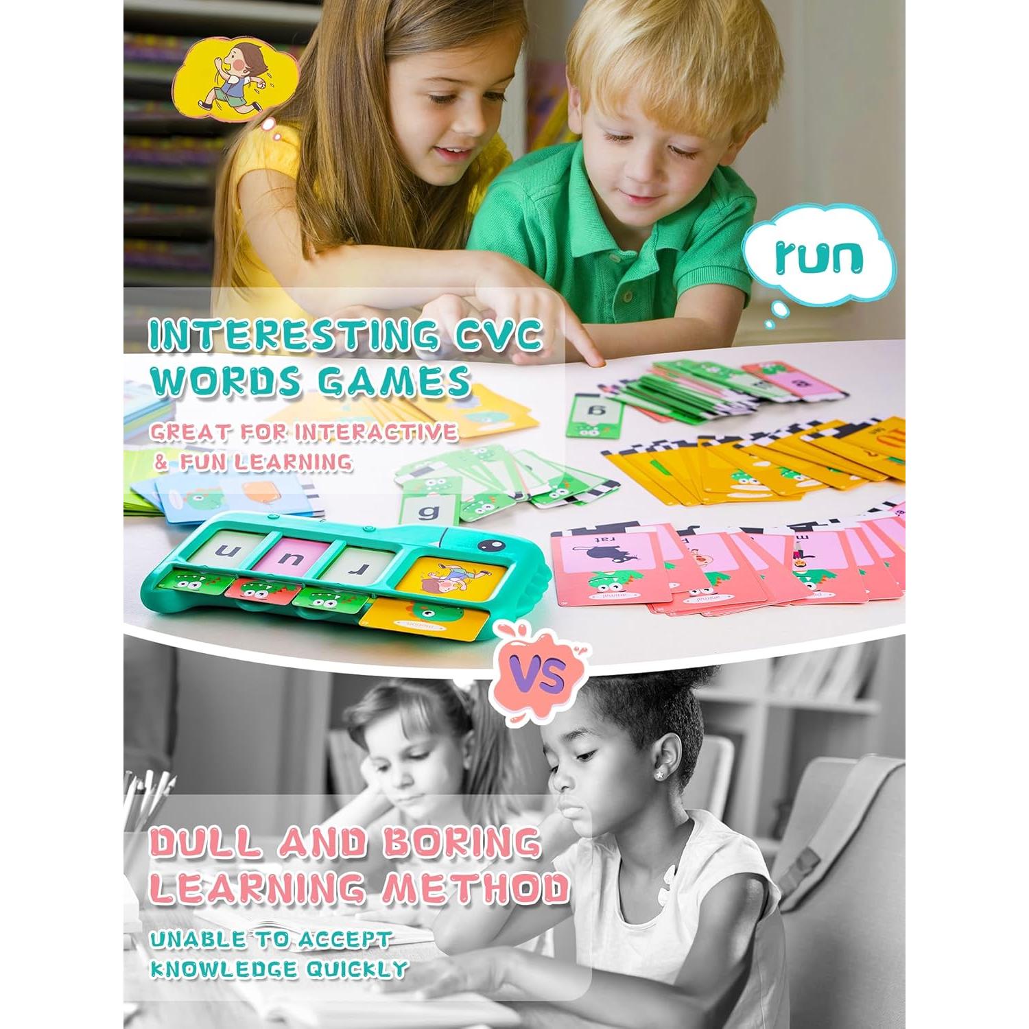 Tarjetas Flash Hablantes Fabeto P5 - 224 Palabras para Niños