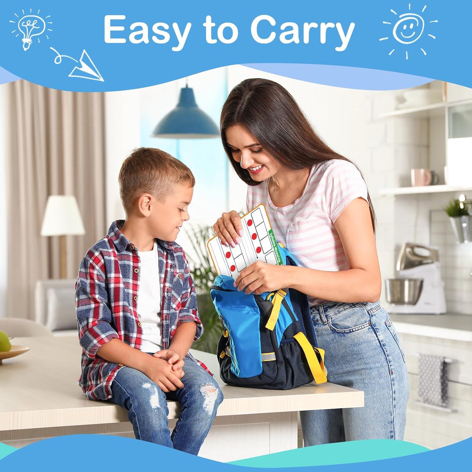 Paquete de 12 Tableros de Borrado en Seco Aizweb 23x30.5cm