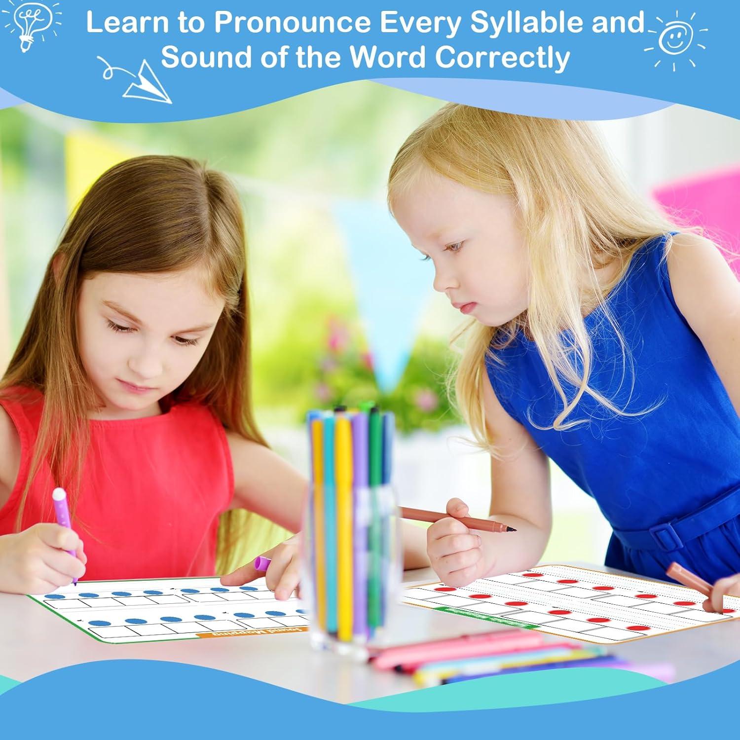 Paquete de 12 Tableros de Borrado en Seco Aizweb 23x30.5cm