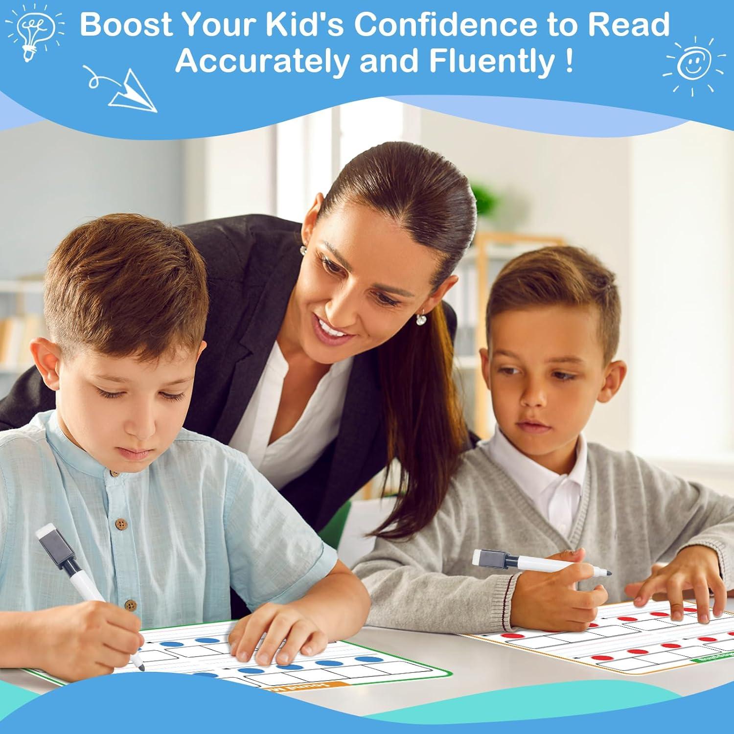 Paquete de 12 Tableros de Borrado en Seco Aizweb 23x30.5cm