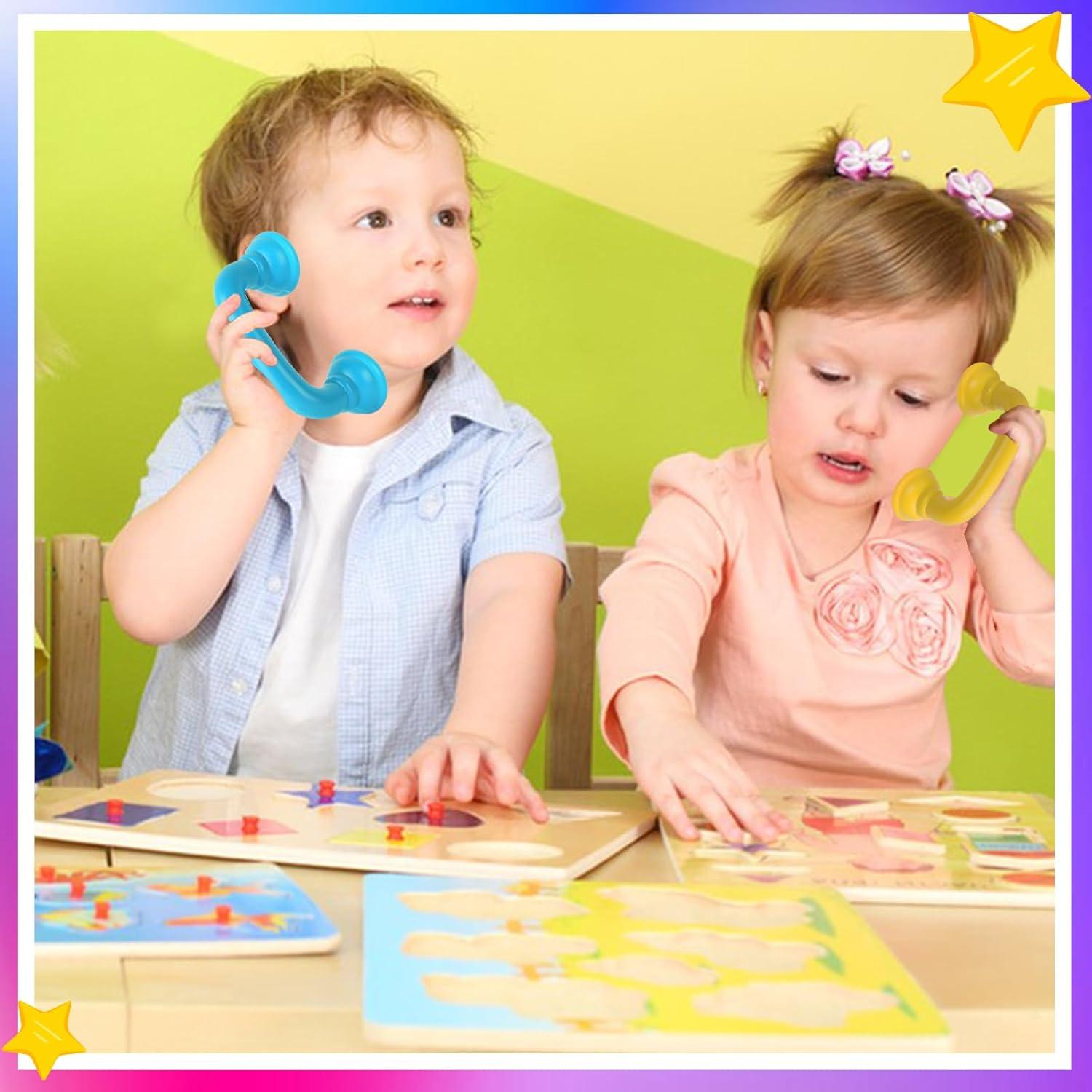 Paquete de 6 Teléfonos Susurrantes ieddet para Terapia del Habla