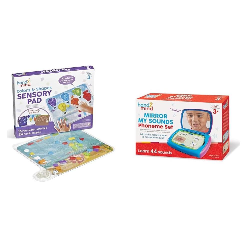 Almohadilla Sensorial Hand2Mind Colores y Formas para Niños