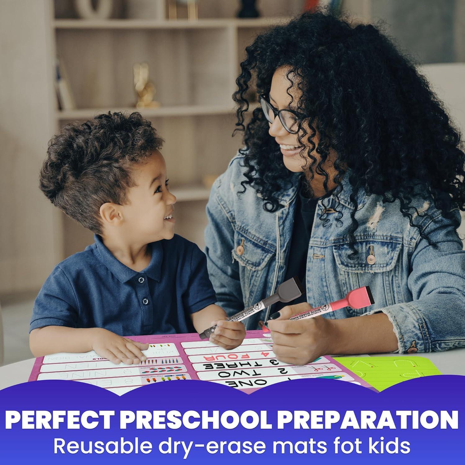 Libro Ocupado QUOKKA - Práctica de Escritura para Niños 3-5 Años