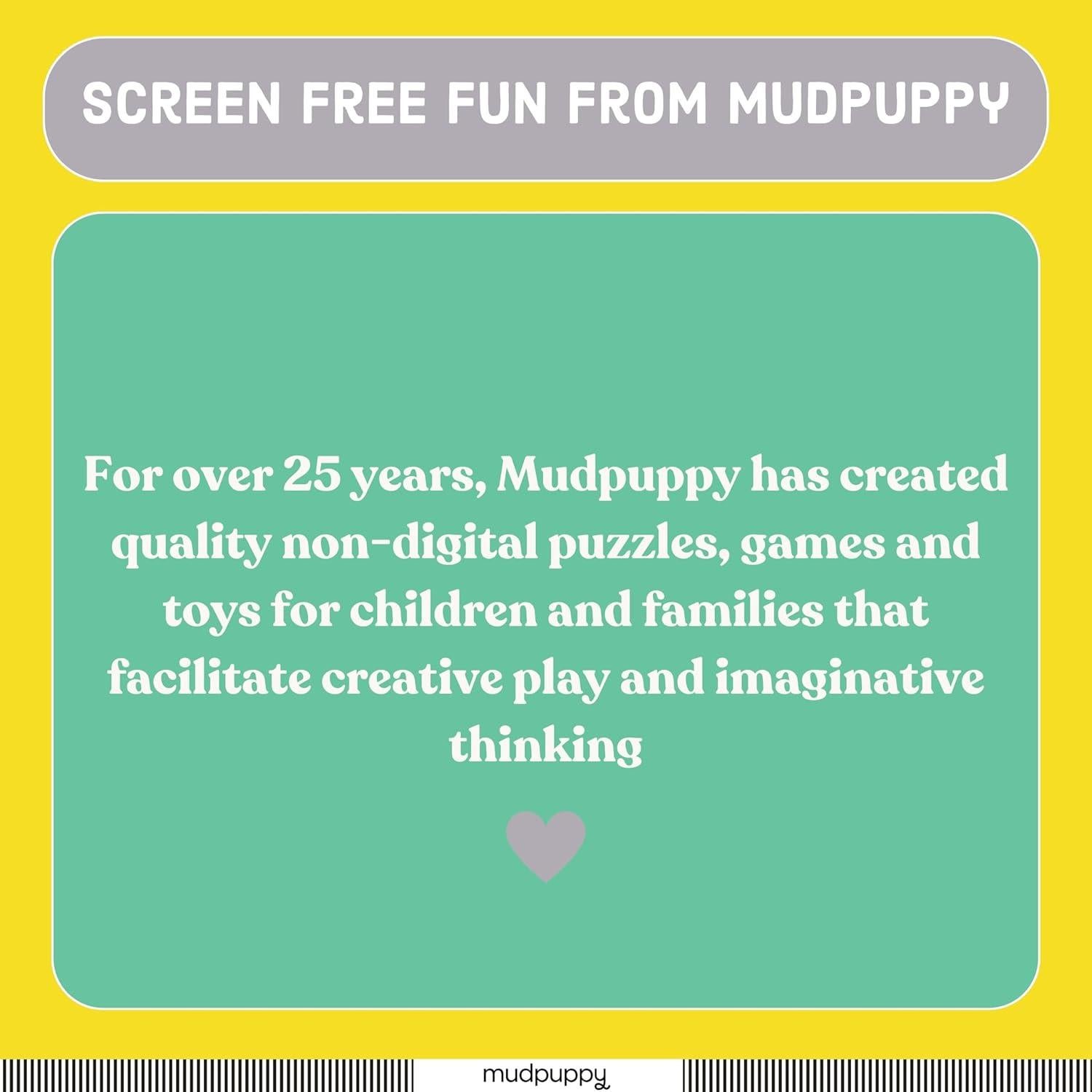 Tarjetas de Flash Mudpuppy Español-Inglés 26 Piezas 6.99x12.7cm