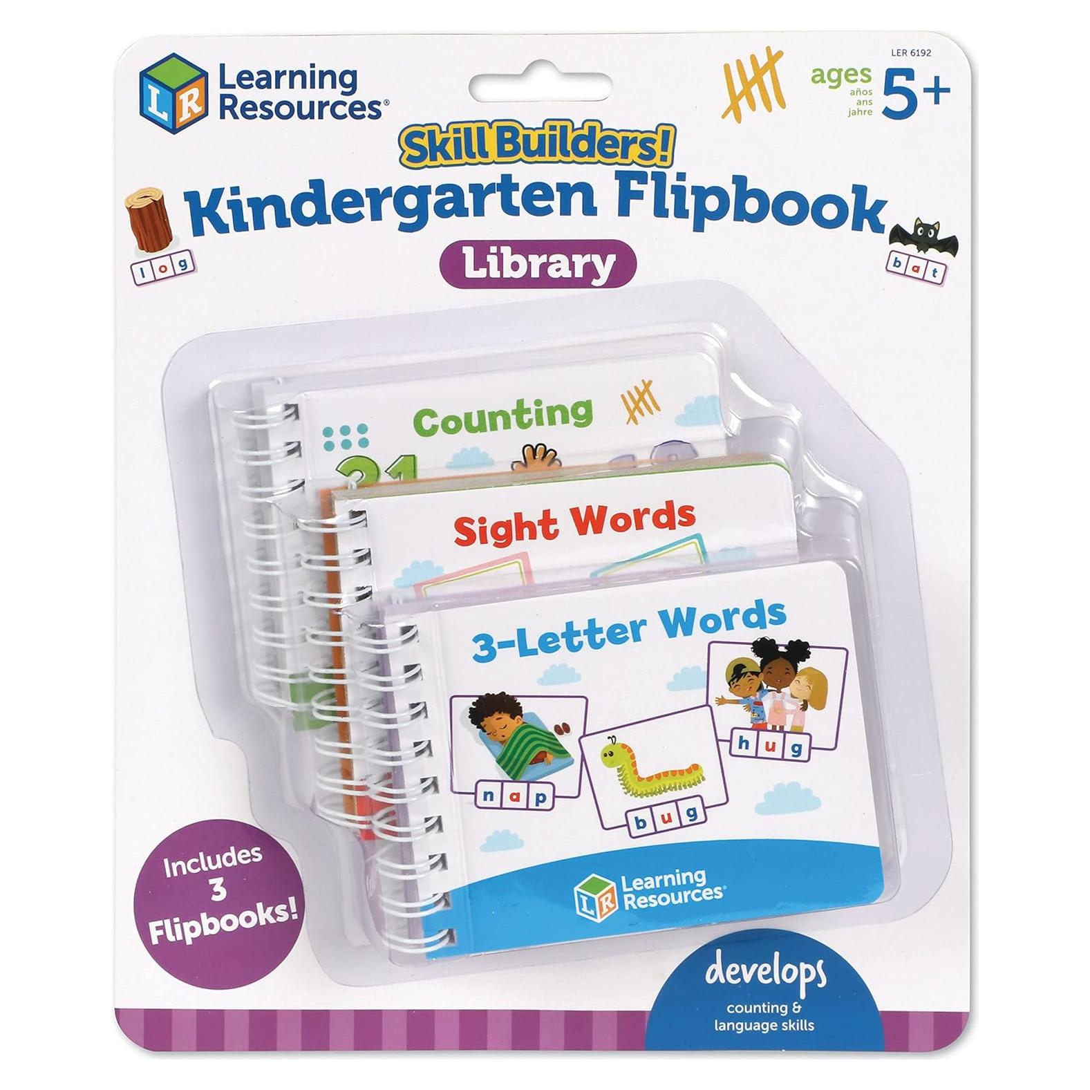 Biblioteca Interactiva de Libros para Niños Learning Resources - 3 Piezas