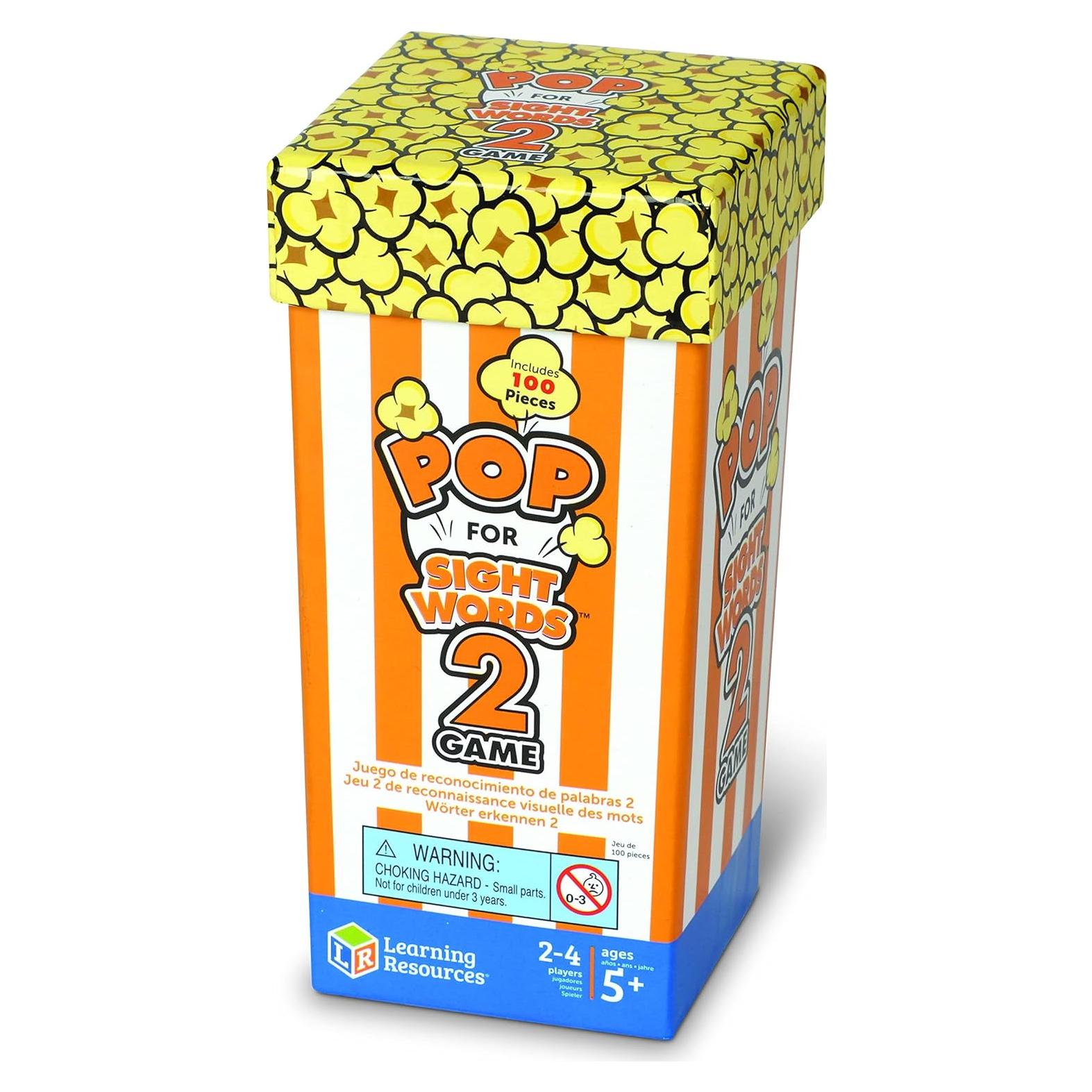 Juego de Vocabulario Pop Learning Resources 100 Piezas 2-4 Jugadores