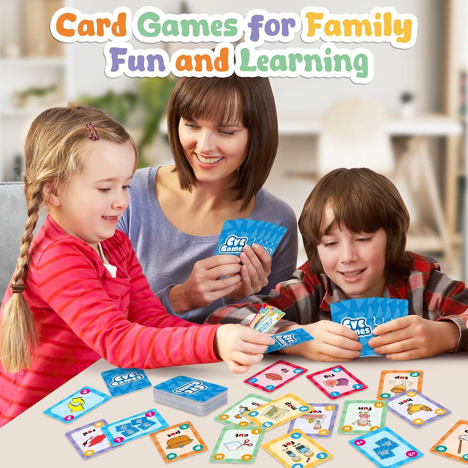 Juegos Fonéticos Torlam para Niños - 60 Tarjetas CVC