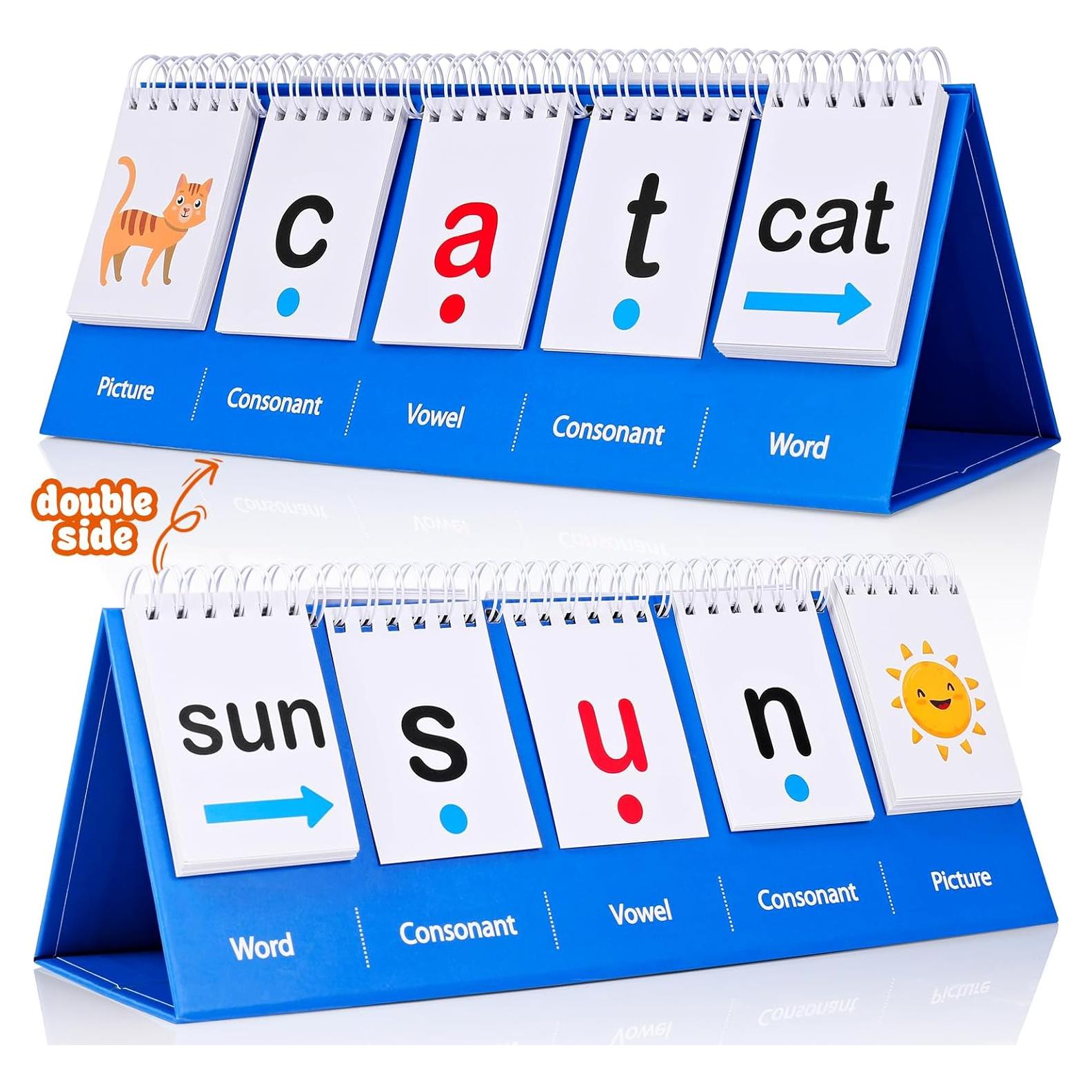 Juego de Palabras CVC Wenzhou 21 Tarjetas Educativas 249g