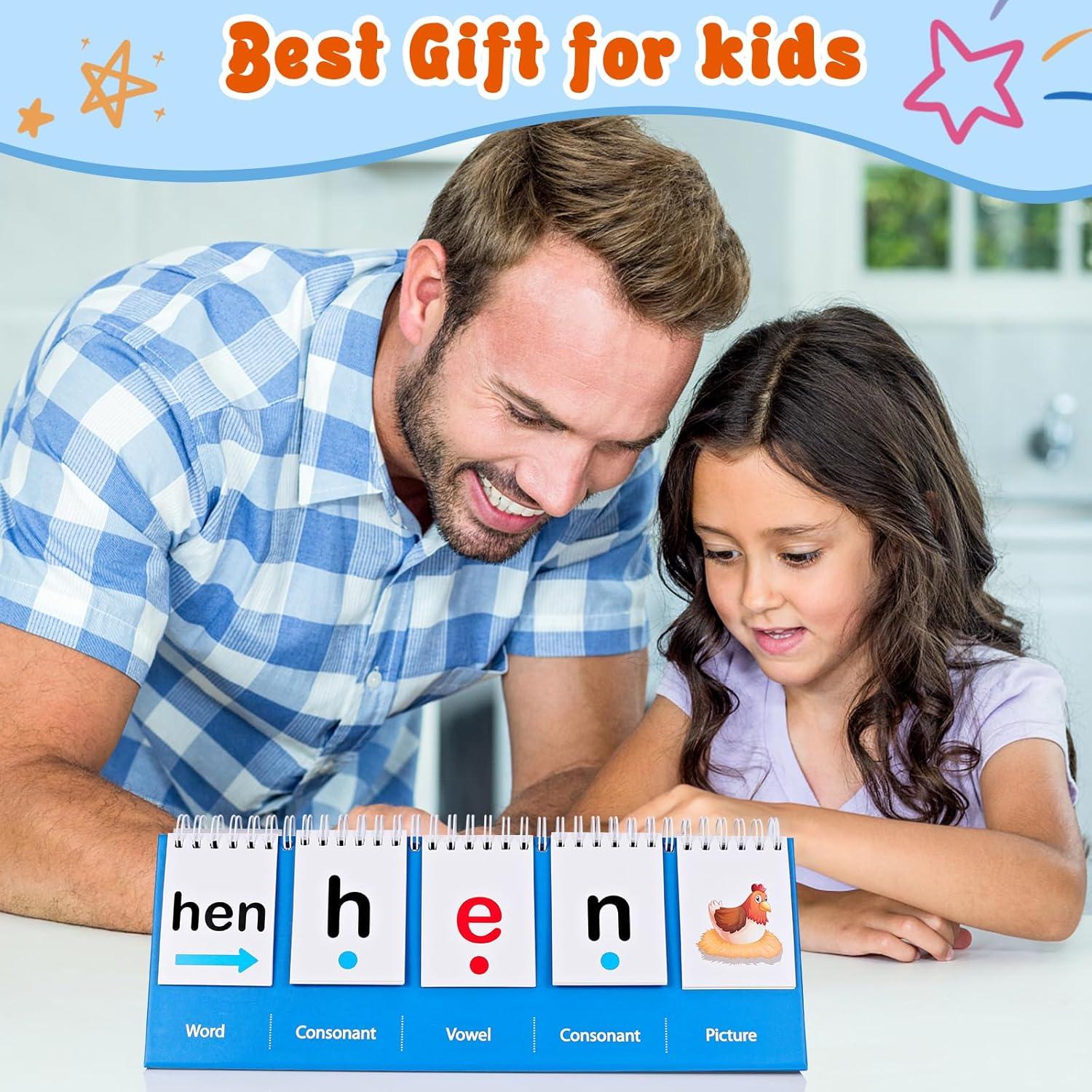 Juego de Palabras CVC Wenzhou 21 Tarjetas Educativas 249g