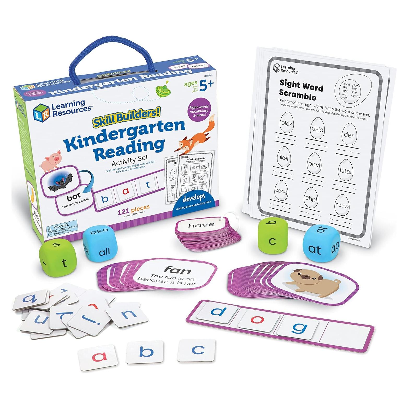 Conjunto de Lectura para Jardín de Infancia Learning Resources 122 Piezas