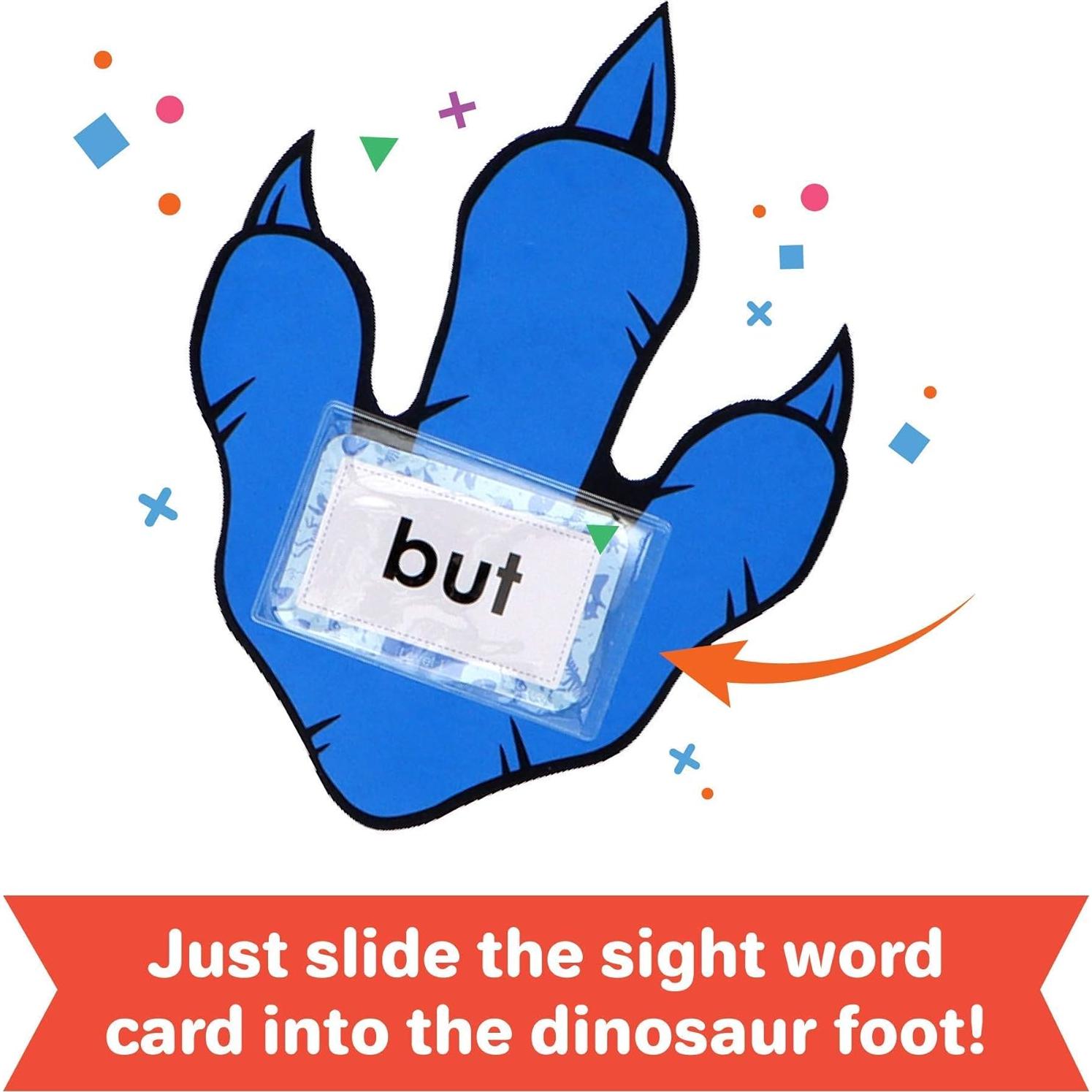 Juego Educativo Dino Stomp Barnacle Toys - Tarjetas Dolch 220 Palabras