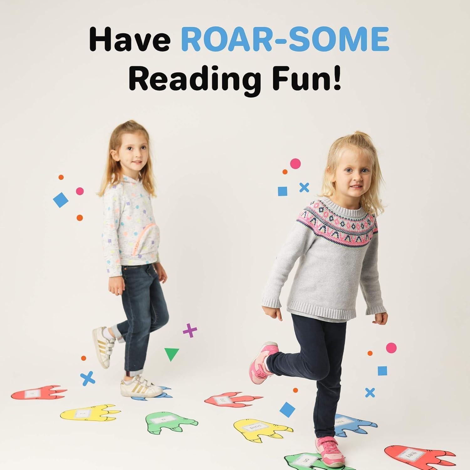 Juego Educativo Dino Stomp Barnacle Toys - Tarjetas Dolch 220 Palabras