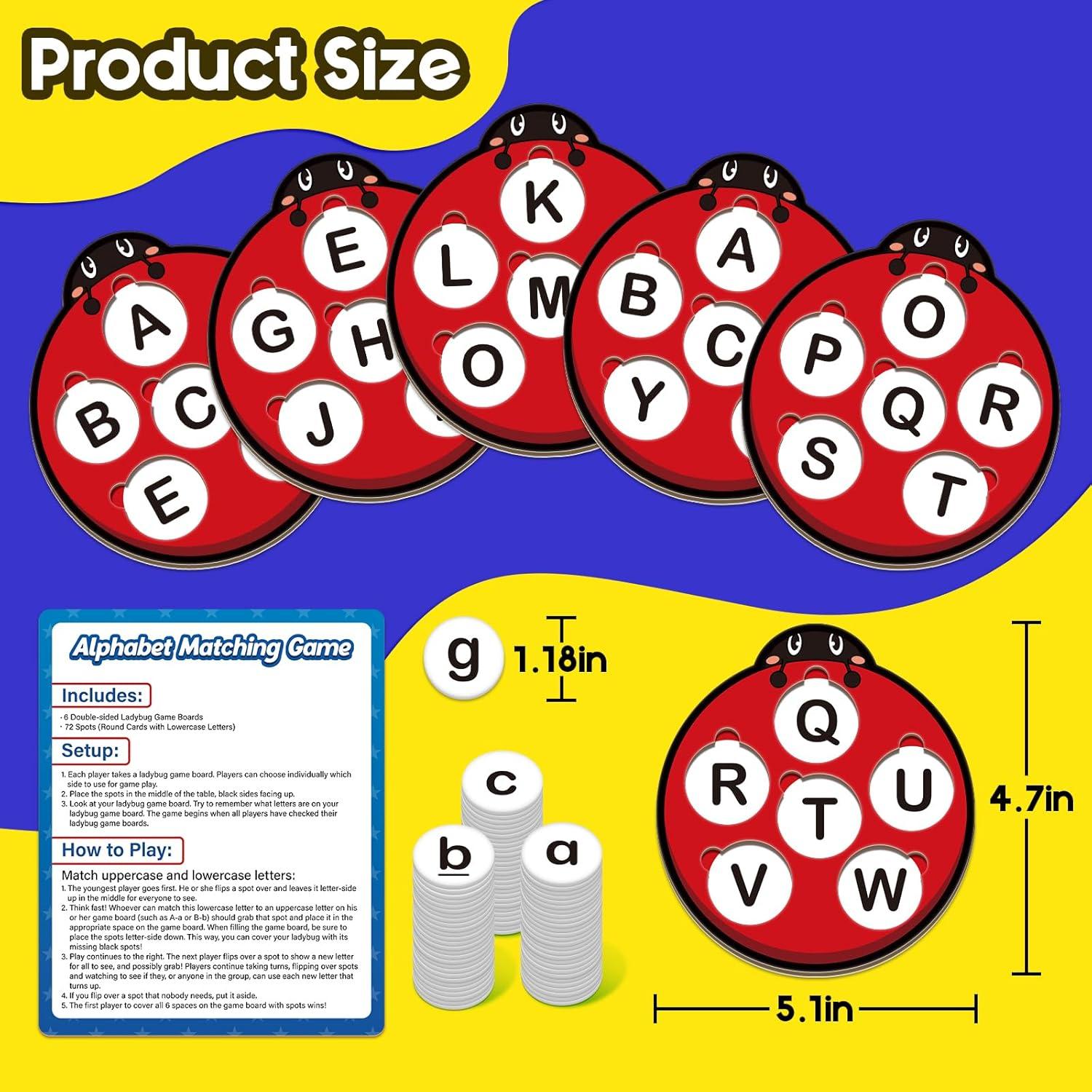 Juego de Aprendizaje de Alfabeto SkilLify - Tarjetas Flash ABC