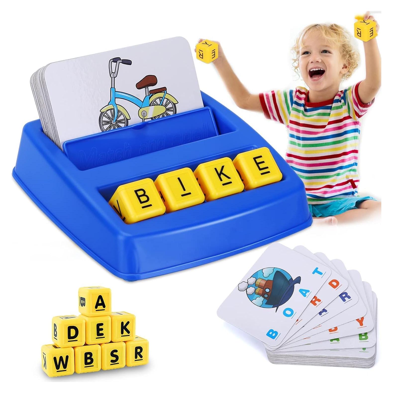 Juego de Ortografía Lemofix para Niños 4-6 Años - 36 Tarjetas