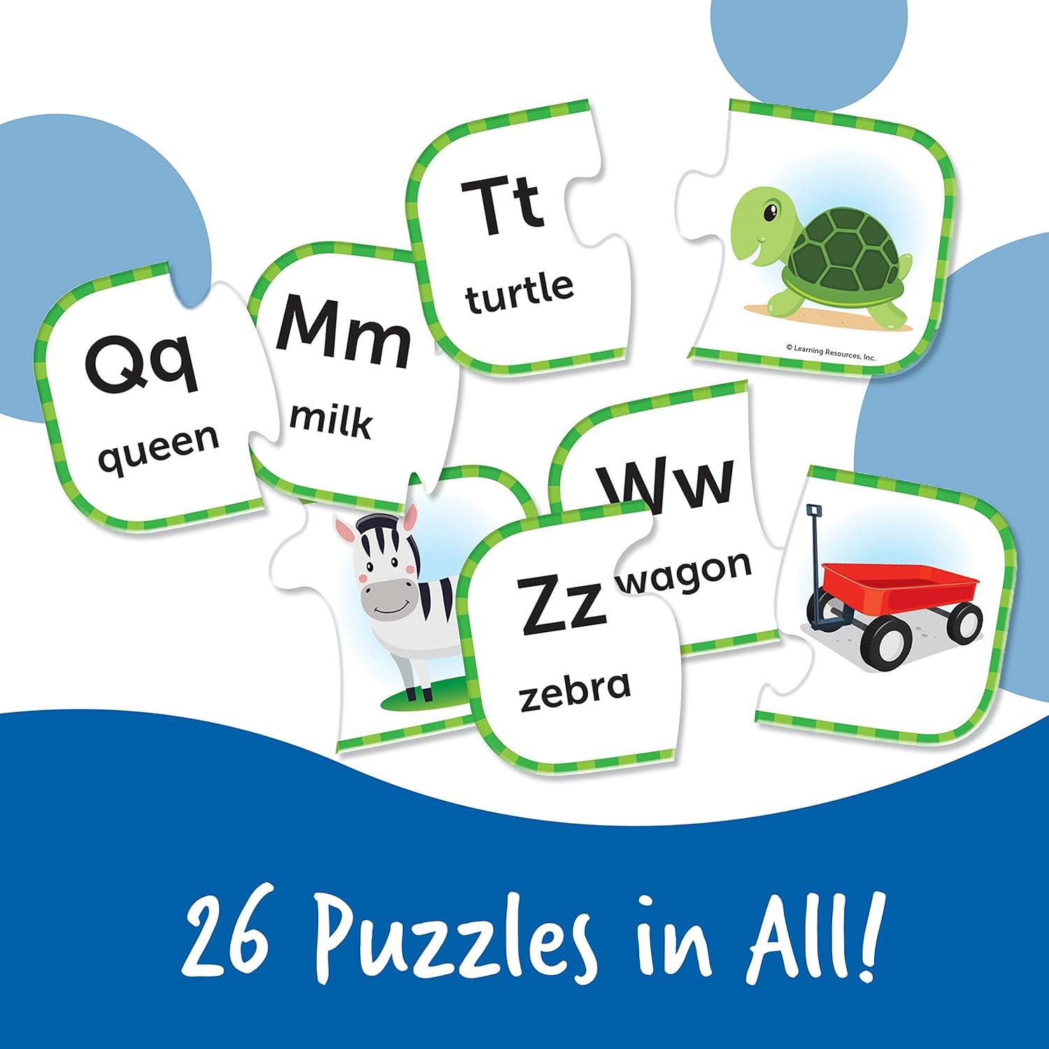 Rompecabezas ABC Learning Resources 26 Piezas Autocorrectivos