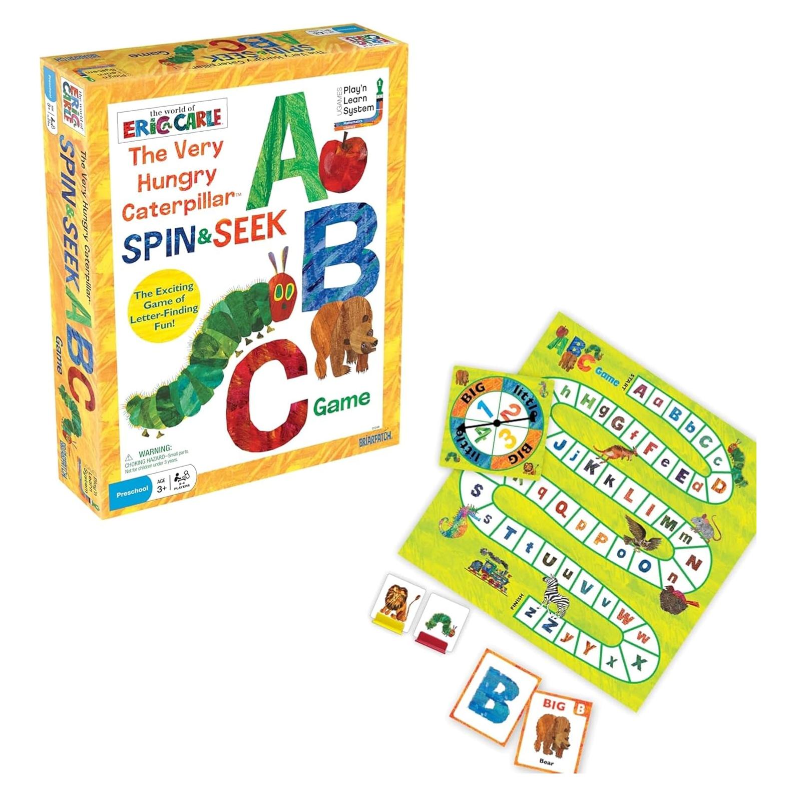 Juego Spin & Seek ABC Briarpatch - La Muy Hambrienta Oruga