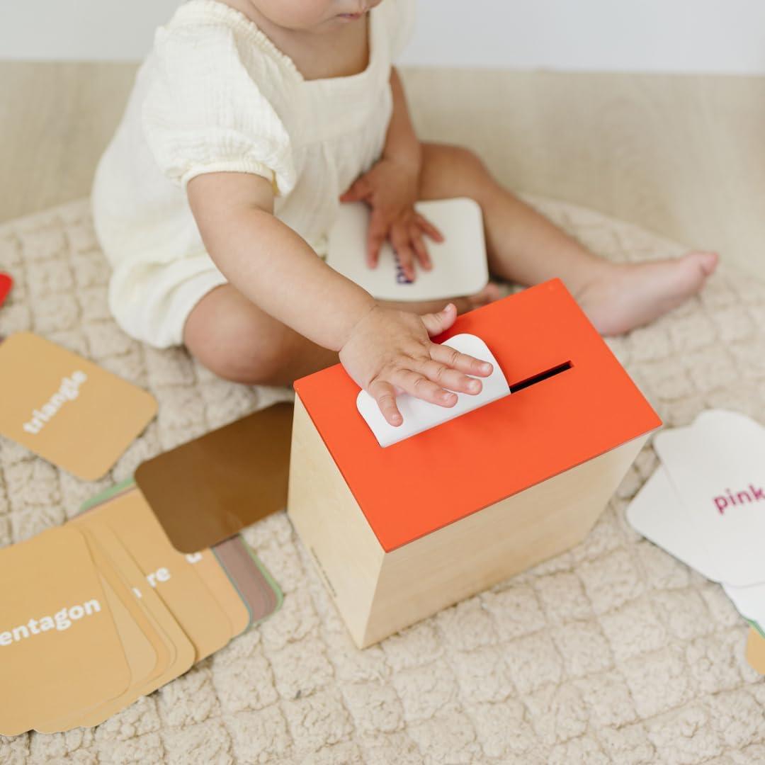 Juguete Educativo Montessori Solomon Boss con 50 Tarjetas Didácticas