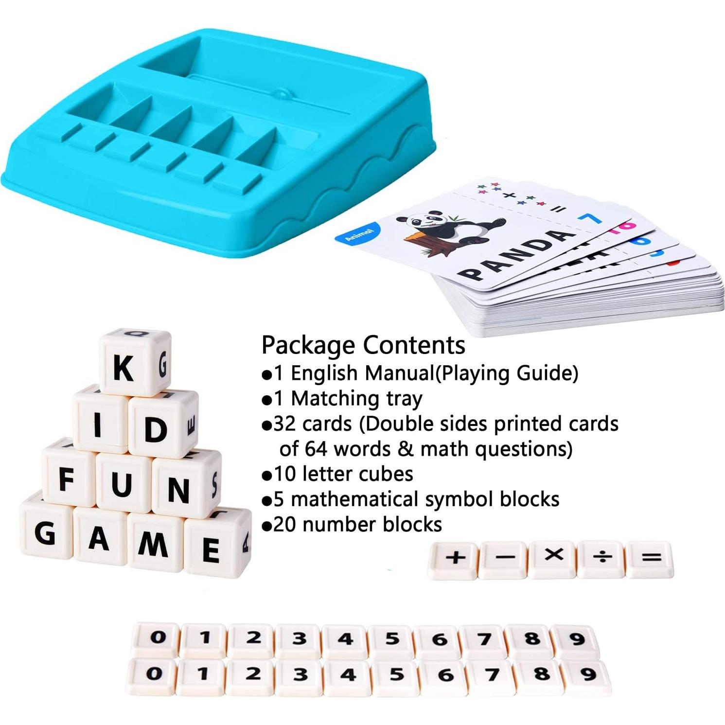 Juego Educativo 2 en 1 JaYeek para Niños 3-10 Años