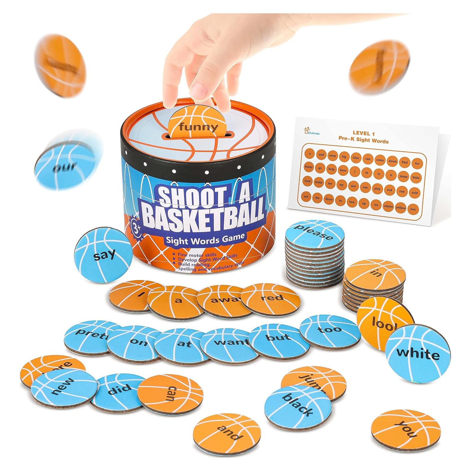 Juego de Aprendizaje de Palabras Visuales GiftAmaz 40 Tarjetas