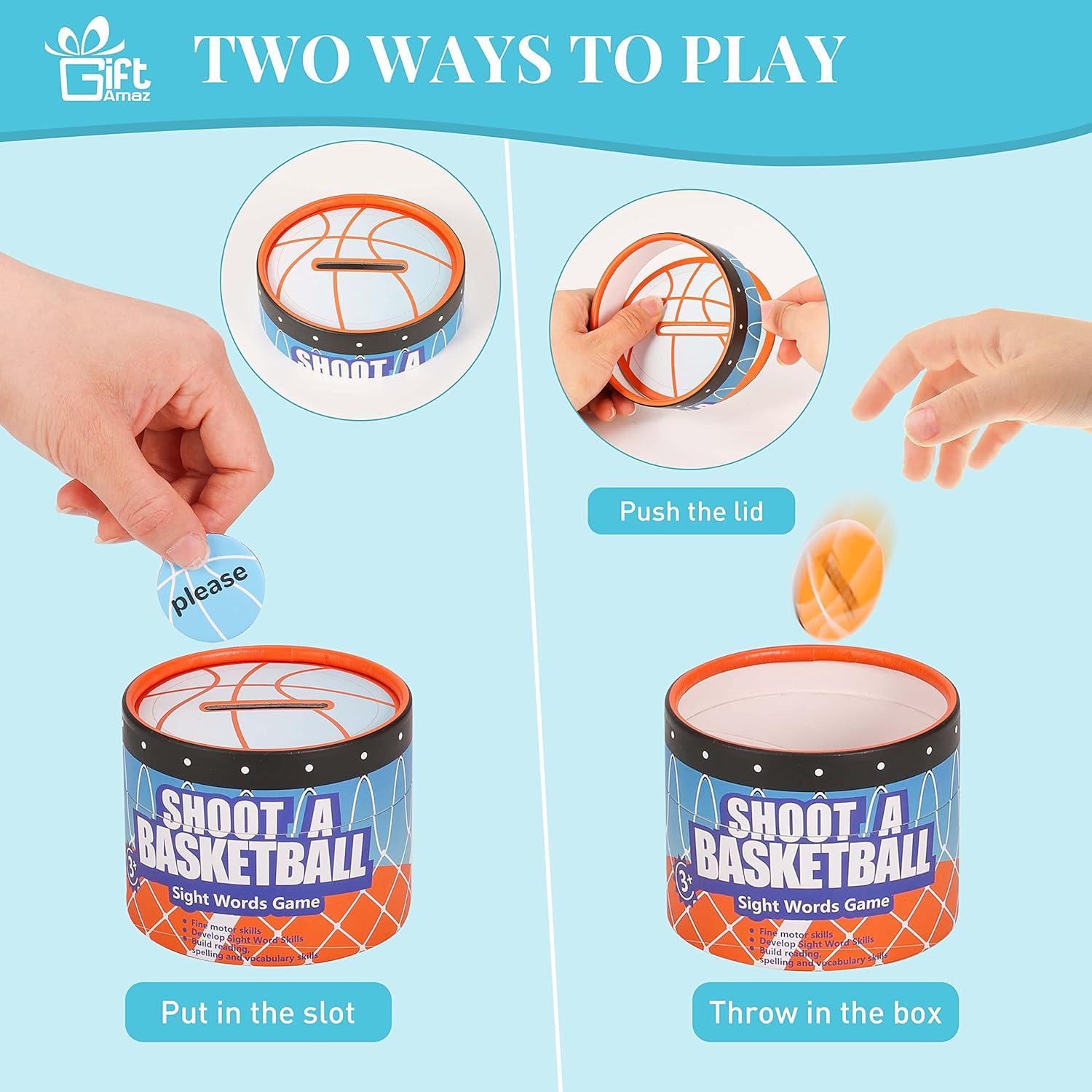 Juego de Aprendizaje de Palabras Visuales GiftAmaz 40 Tarjetas