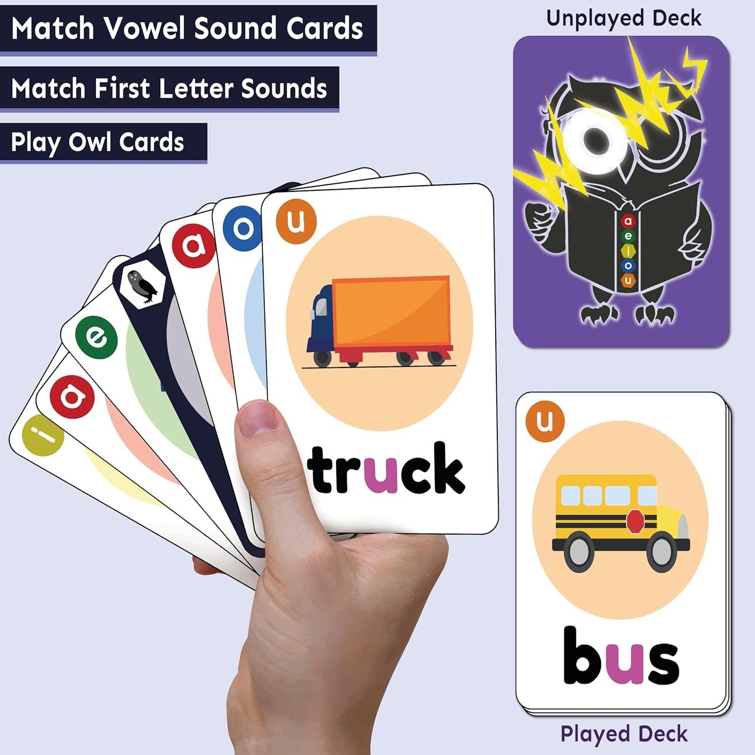 Juego de Fonética WOWELs - Aprender a Leer 2-8 Jugadores