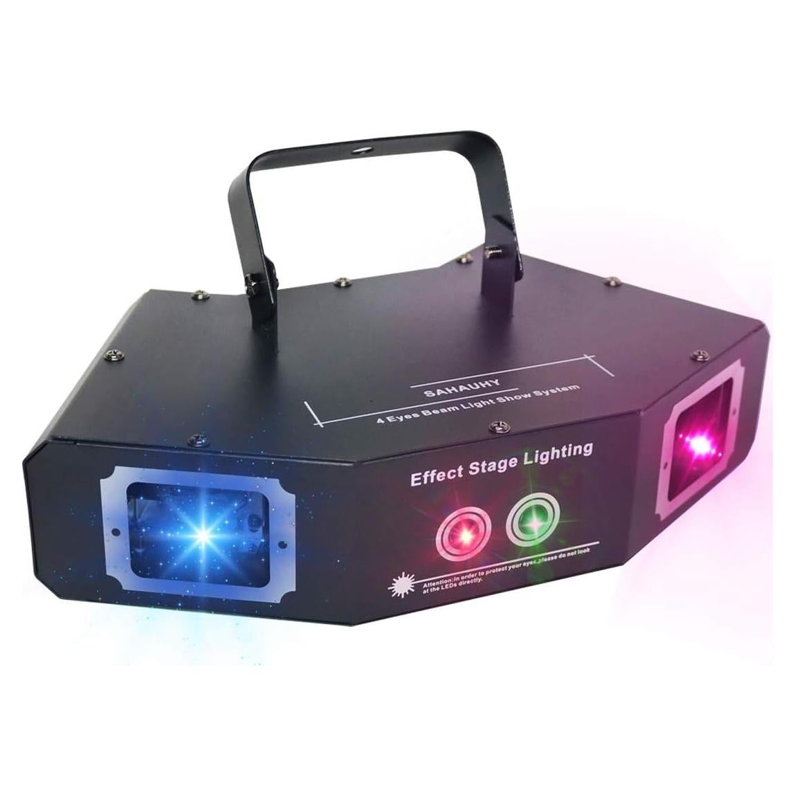 Luces DJ SAHAUHY EBL-4 RGB 4 Efectos Activadas por Sonido