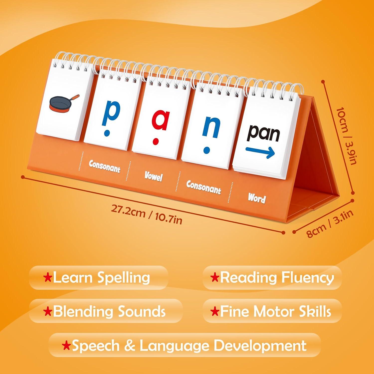 Juego de Palabras CVC Aizweb - Tarjetas Fonéticas Educativas