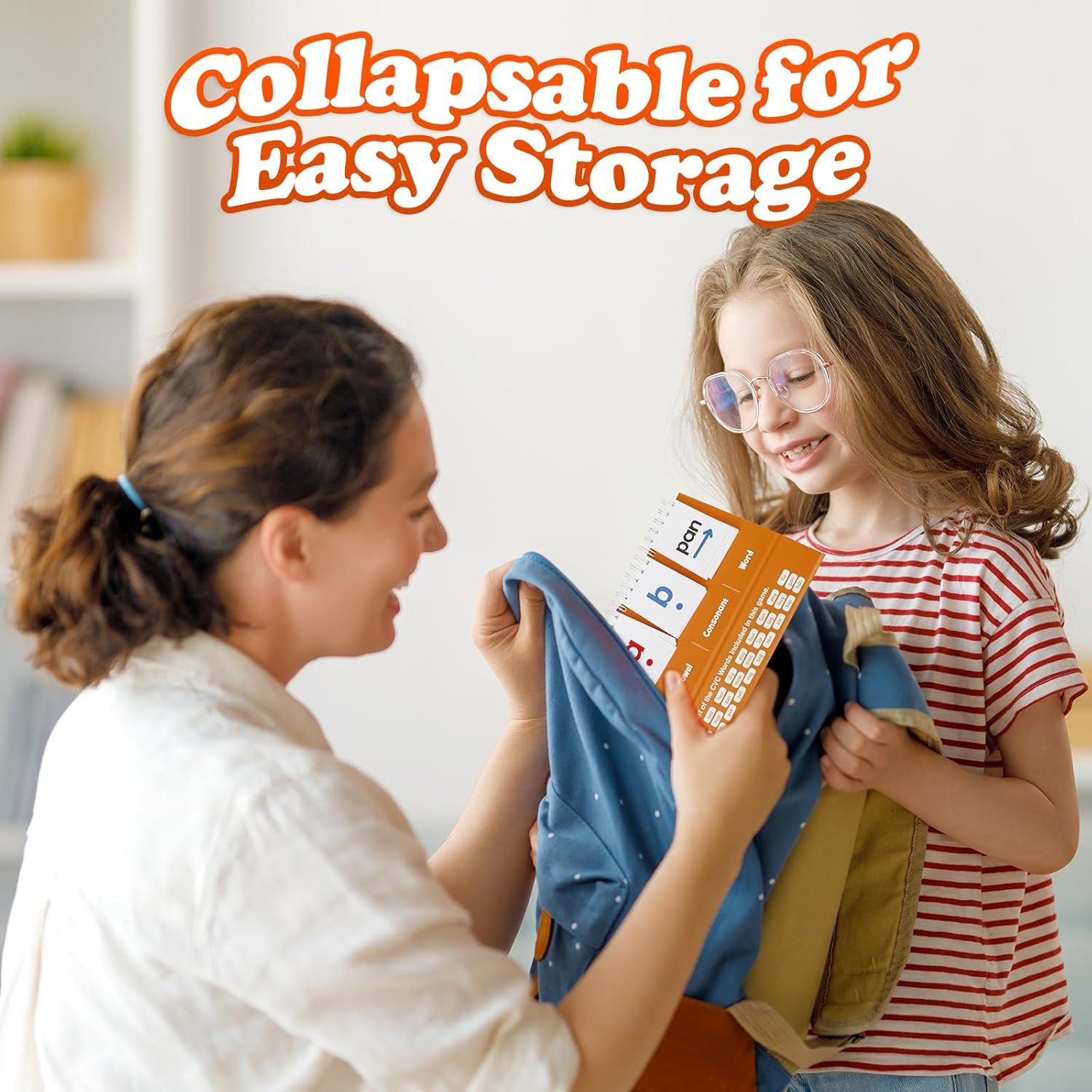 Juego de Palabras CVC Aizweb - Tarjetas Fonéticas Educativas