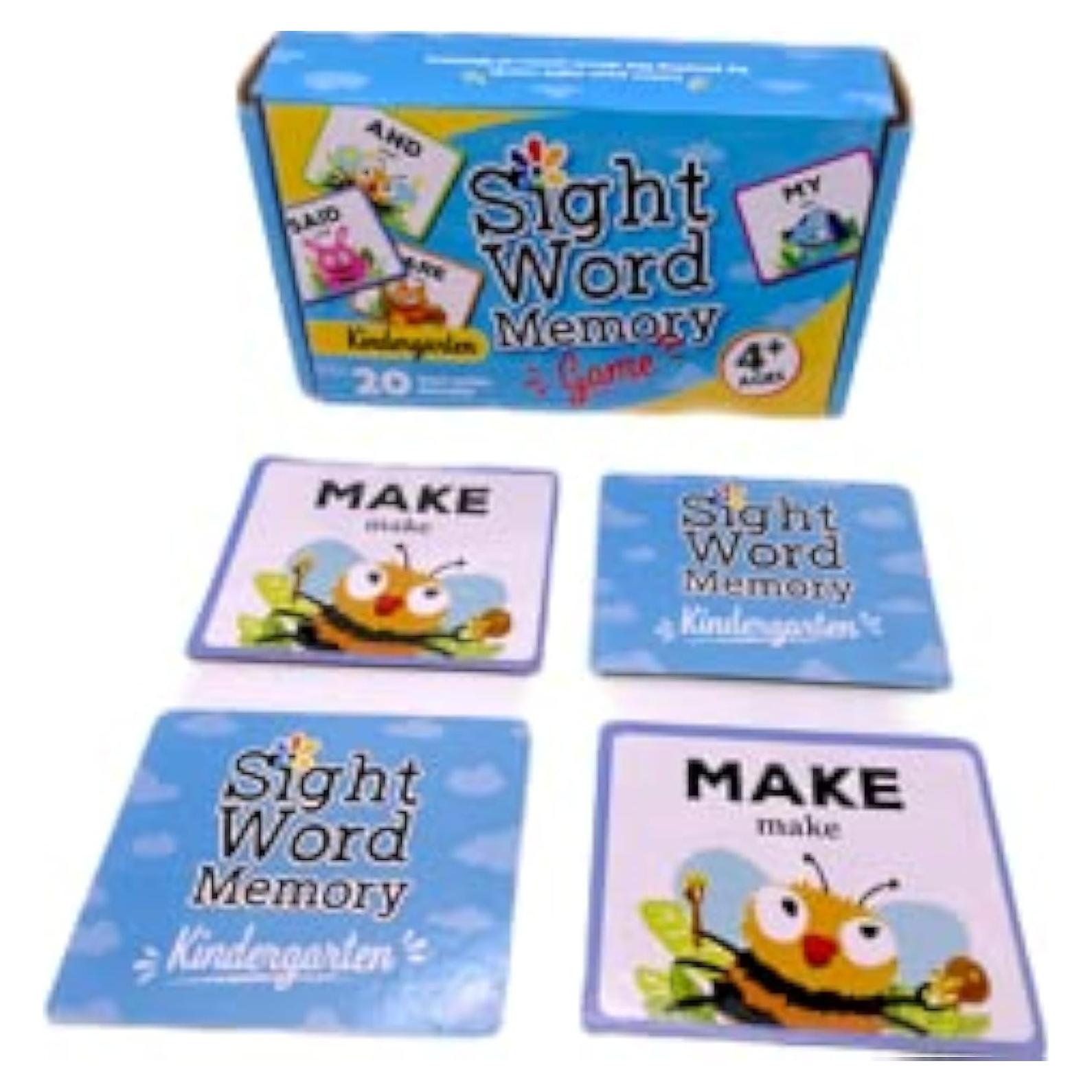 Juego de Memoria de Palabras de Vista Urban Supply Co - 40 Piezas