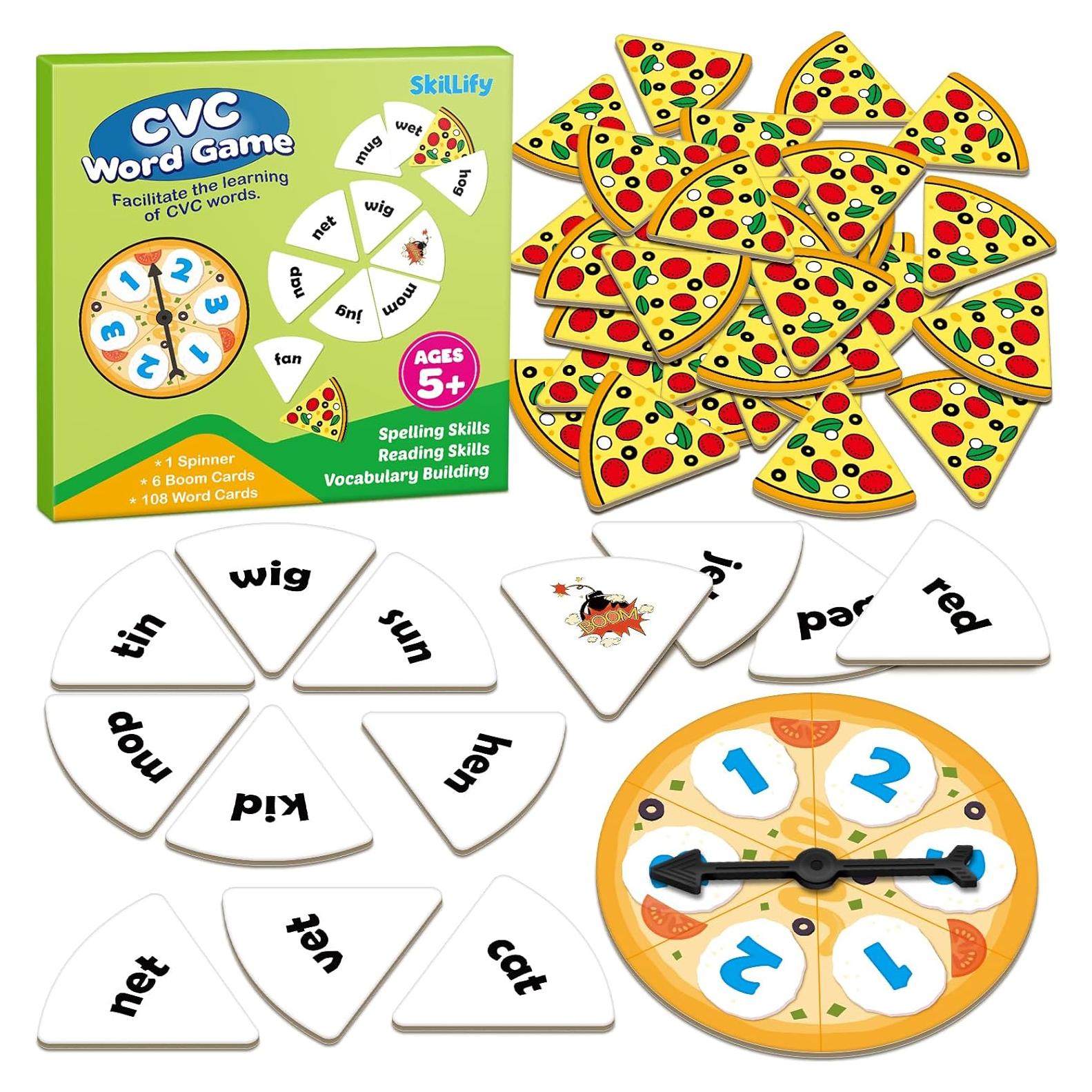 Juego de Fonética CVC SkilLify - 108 Tarjetas Educativas