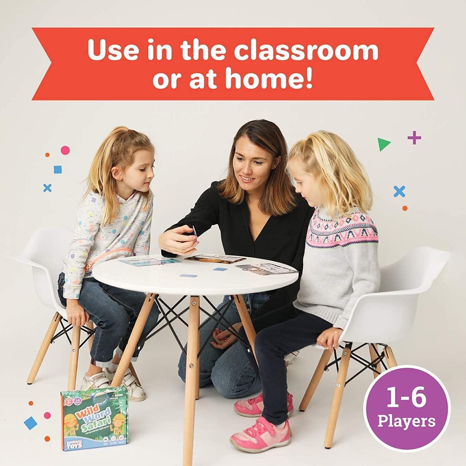 Juego de Lectura Safari de Palabras Salvajes - Melby Toys