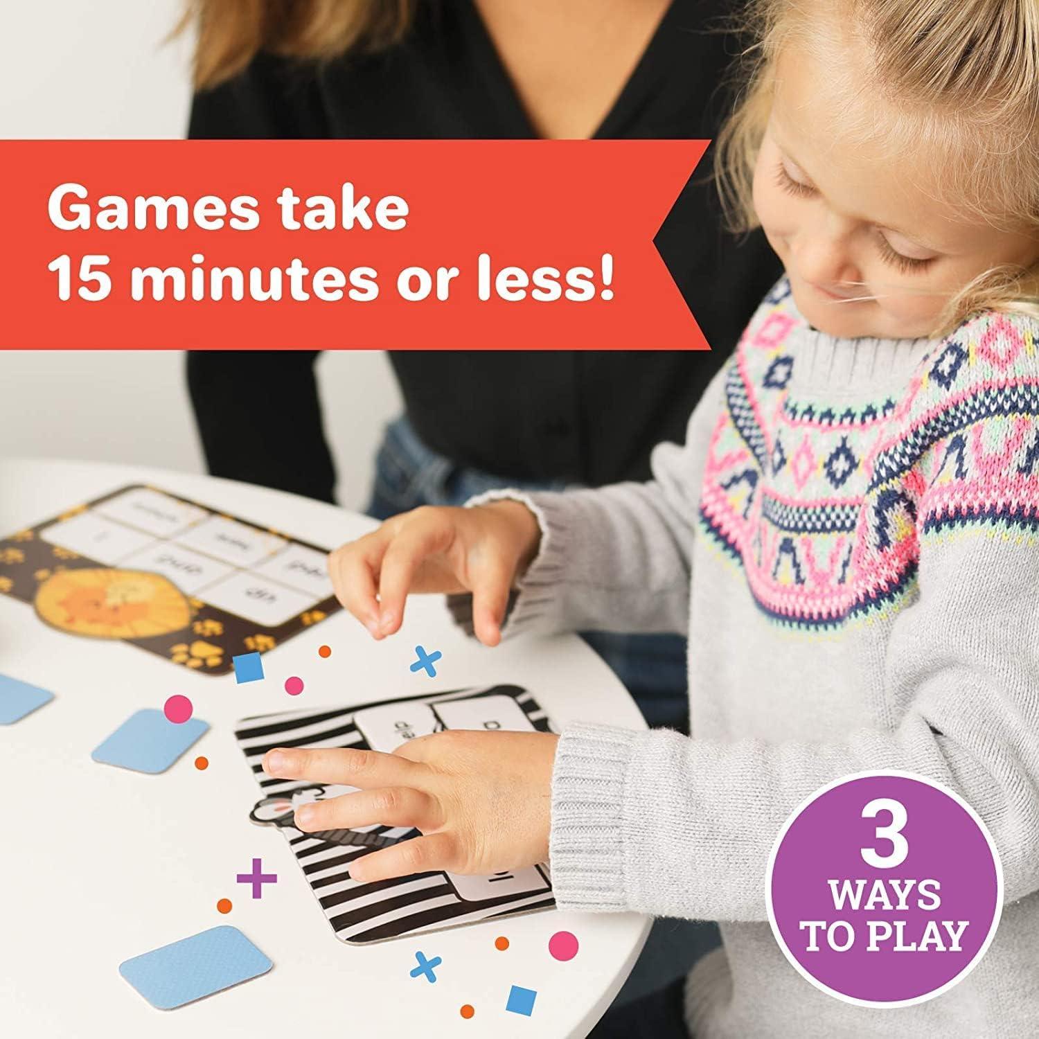 Juego de Lectura Safari de Palabras Salvajes - Melby Toys