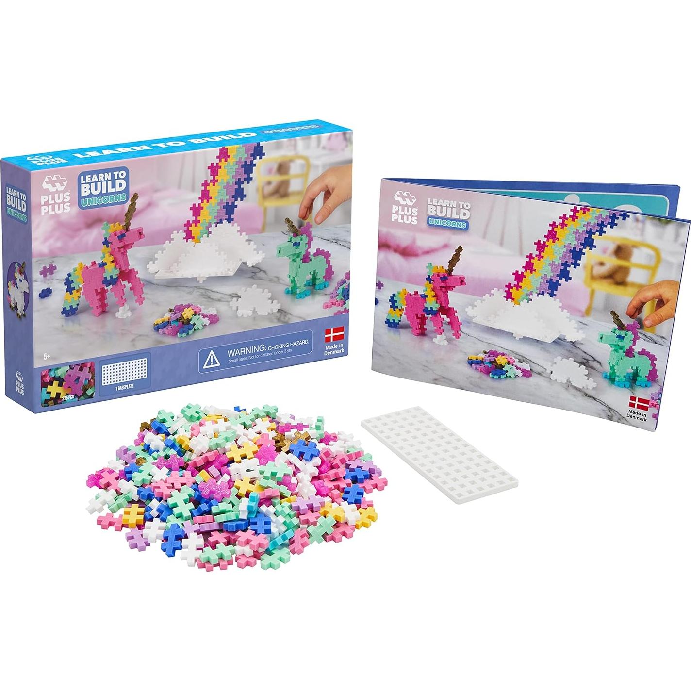 Set de Construcción Plus-Plus 275 Piezas Unicornios 3D