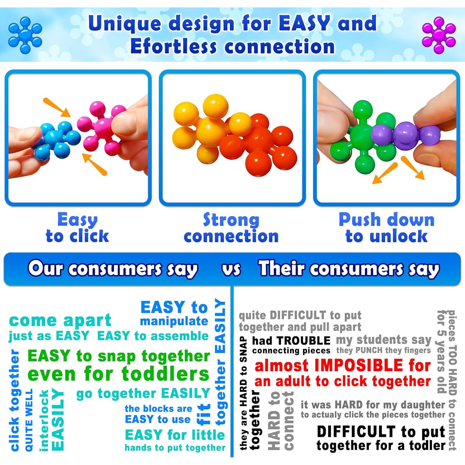 Bloques de Construcción Curioso 2 Aprender 300 Piezas Multicolor