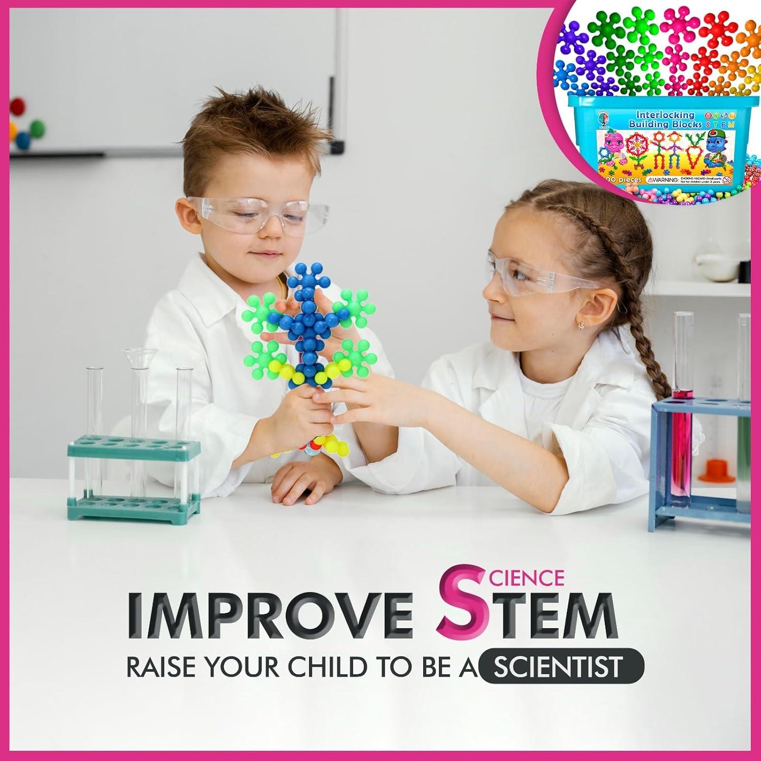 Bloques de Construcción Curioso 2 Aprender 300 Piezas Multicolor