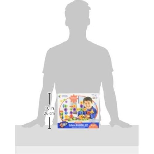 Set de Construcción Deluxe Engranajes! 100 Piezas - STEM 3+