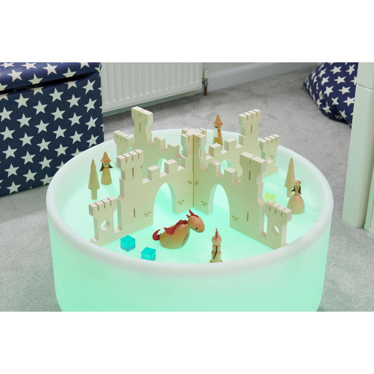 Divisores de Castillo TickiT | Juego de Madera Montessori 59.4 cm