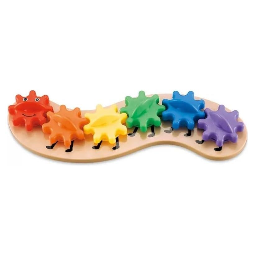 Juguete de Engranaje de Oruga Arcoíris Coslada - 6 Engranajes Intercambiables