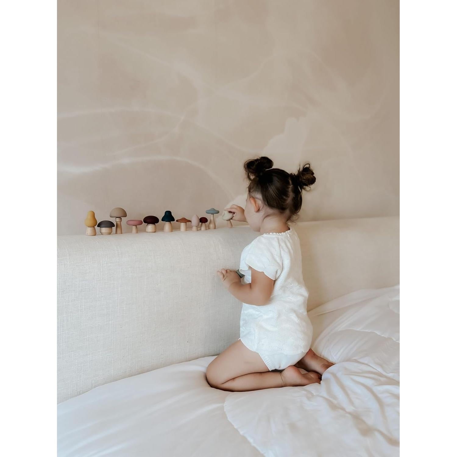 Juego de Juguetes de Champiñón Lytl - Madera y Silicona 0.45 kg