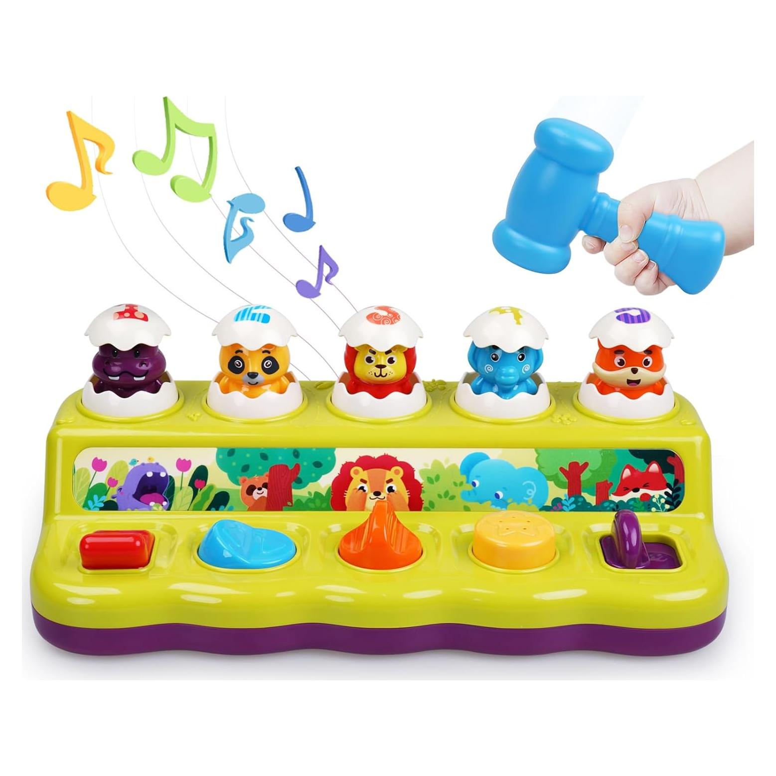 Juguete Pop Up Interactivo Five Star Toys para Bebés 6-18 Meses