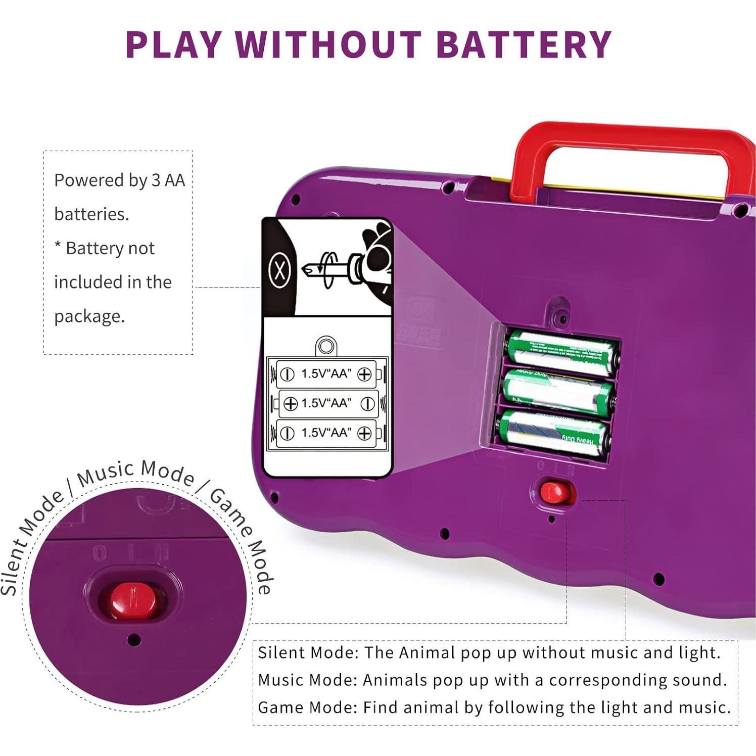 Juguete Pop Up Interactivo Five Star Toys para Bebés 6-18 Meses