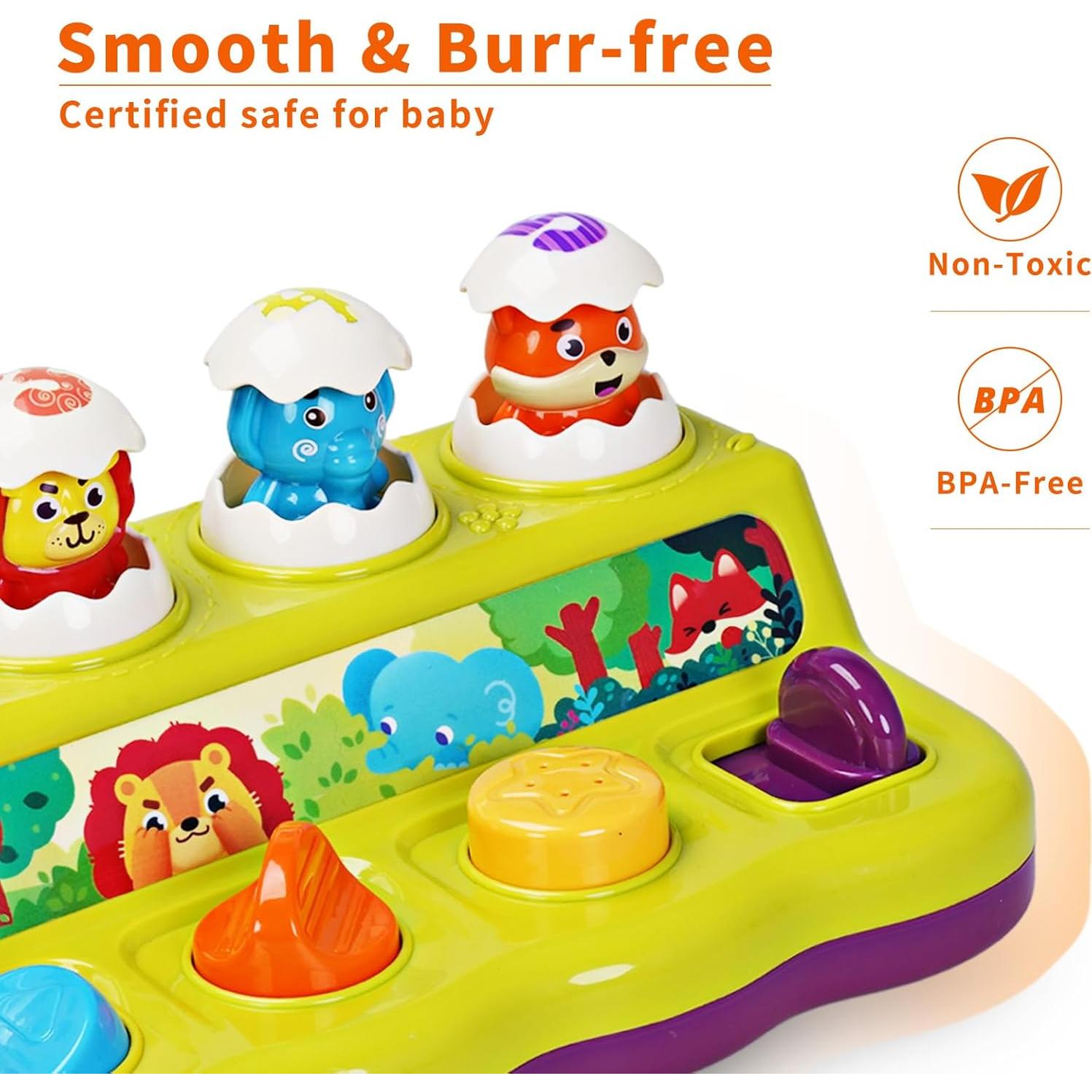 Juguete Pop Up Interactivo Five Star Toys para Bebés 6-18 Meses