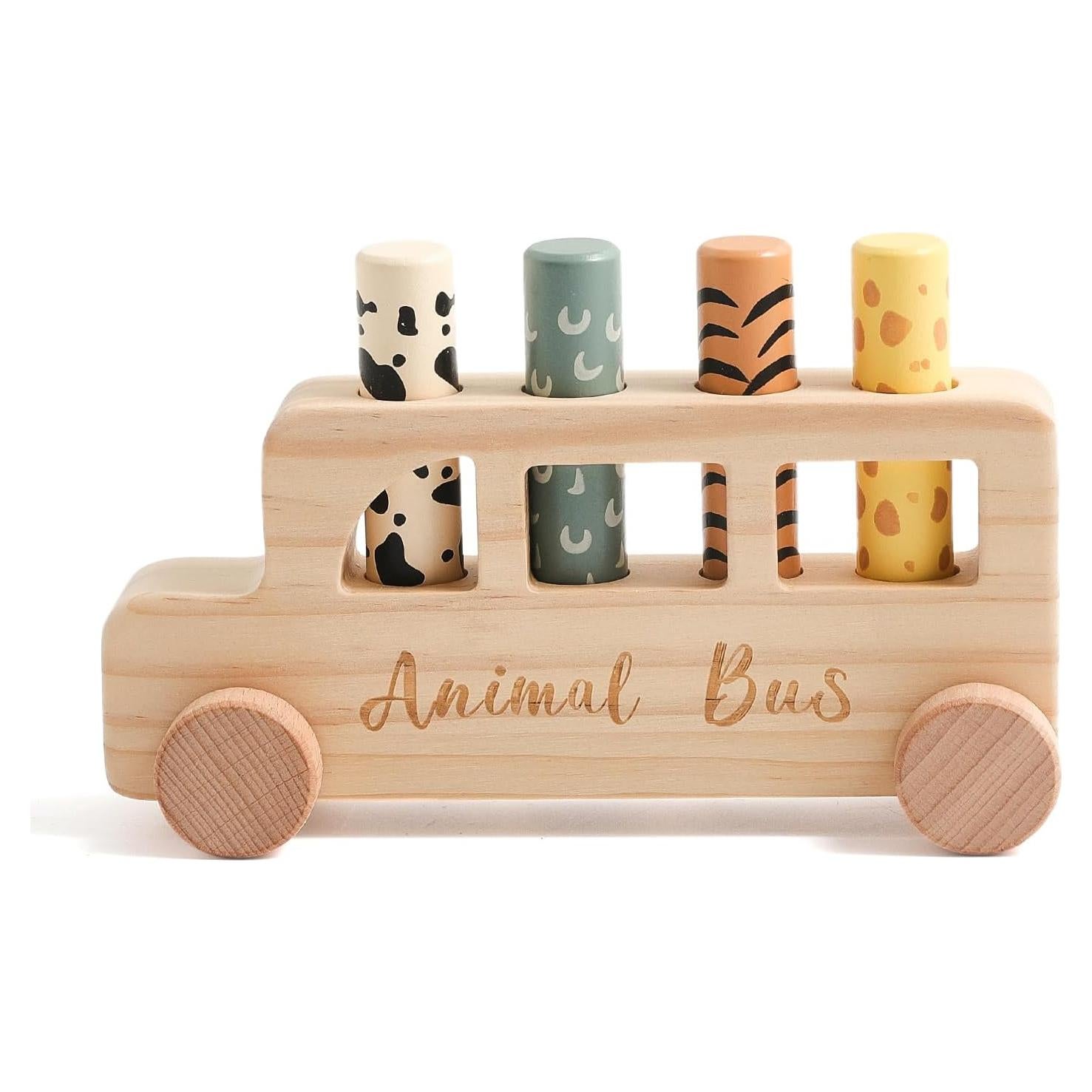 Juguete Pop Up de Madera Etucdose para Bebés 12+ Meses