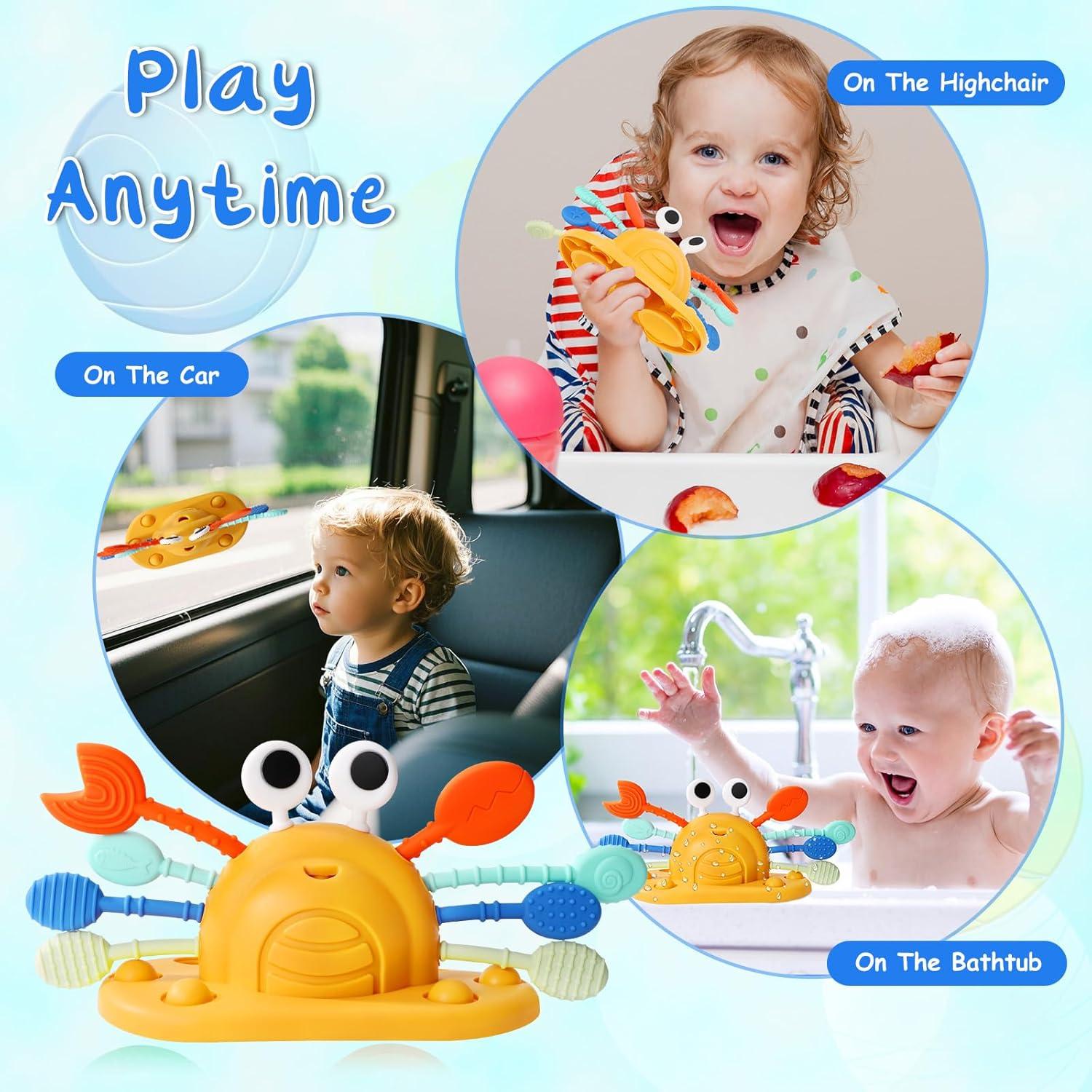 Juguete de Succión de Silicona Socub para Bebés 6-24 Meses