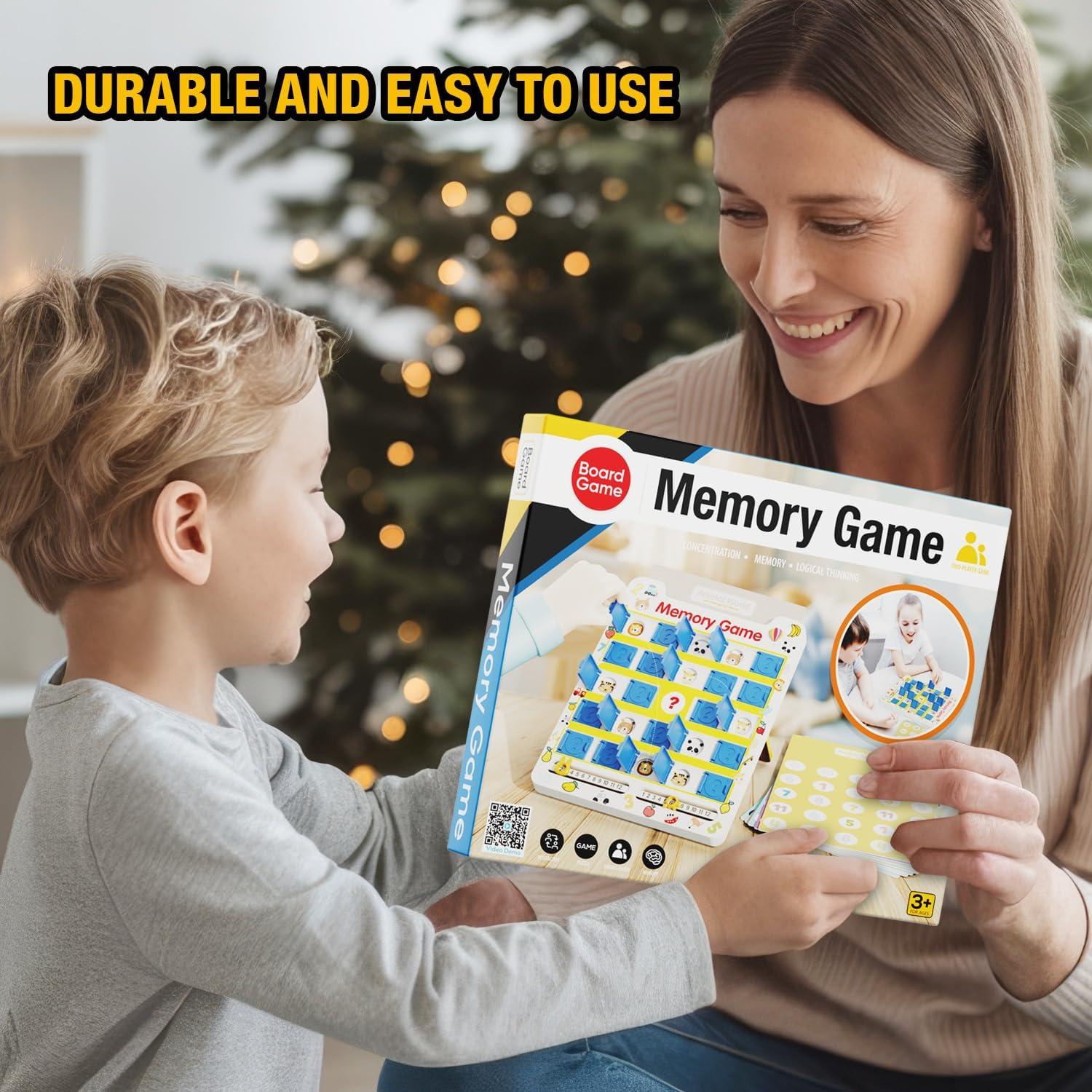 Juego de Memoria de Viaje GEMKARRY para Niños 3-9 Años