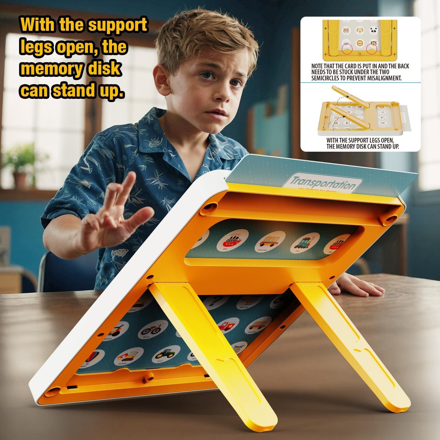 Juego de Memoria de Viaje GEMKARRY para Niños 3-9 Años