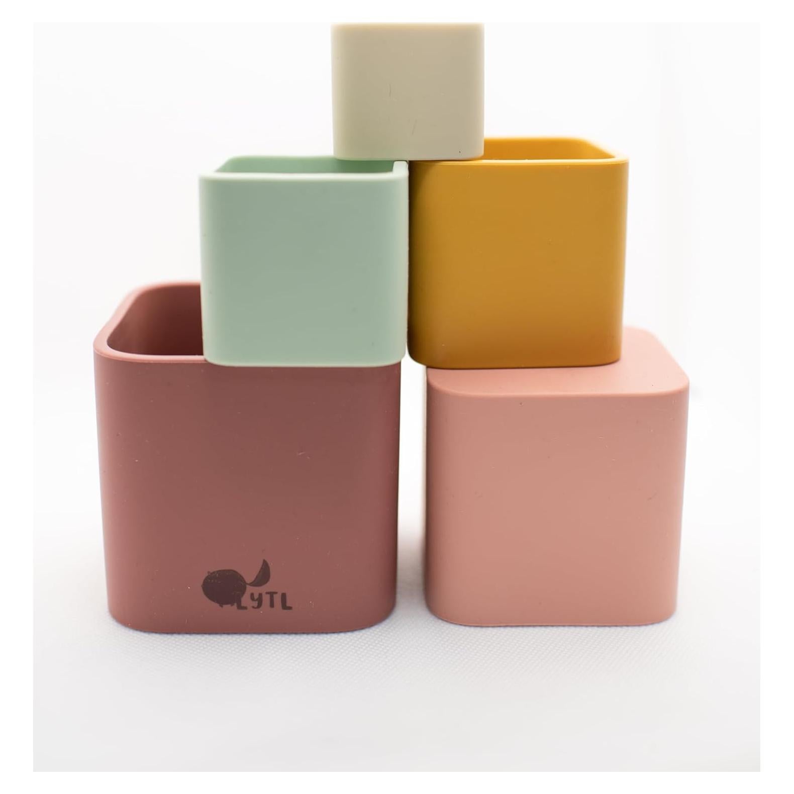 Tazas Apilables de Silicona Lytl - Juguete Educativo para Niños