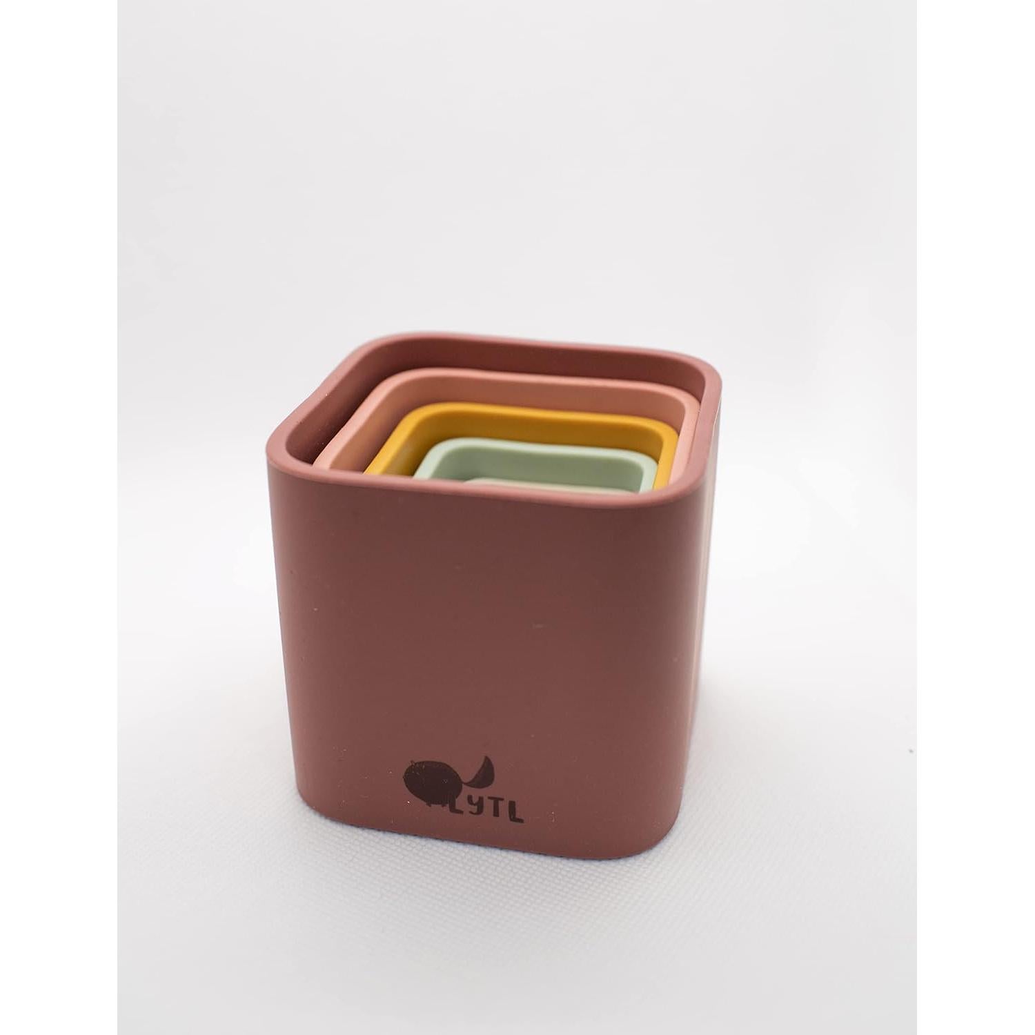 Tazas Apilables de Silicona Lytl - Juguete Educativo para Niños